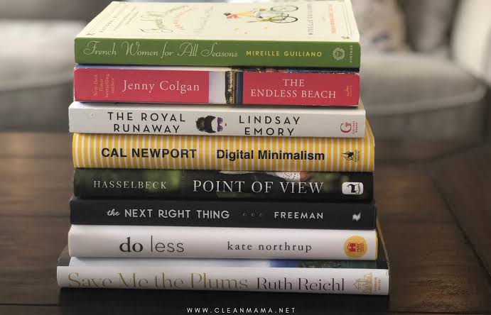 Stack of published books